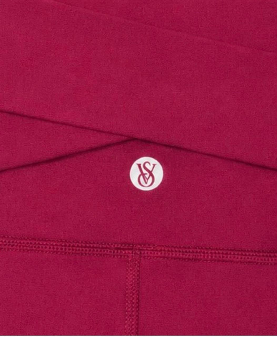 Victoria’s Secret VSX Ultra High Rise Shortie Shorts XS Wine Berry NWT