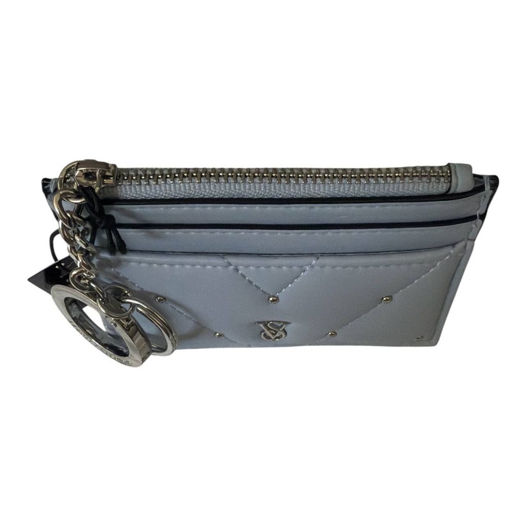 Victoria’s Secret Black Quilted Wristlet Wallet Clutch NWT Gold VS Logo