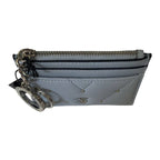 Victoria’s Secret Black Quilted Wristlet Wallet Clutch NWT Gold VS Logo