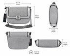 NWT Victoria's Secret Silver Glitter Crossbody Chain Bag Mini Purse