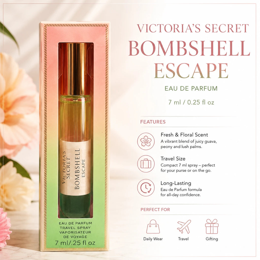 Bombshell Escape Eau de Parfum Travel Spray 0.23 fl oz / 7 ml