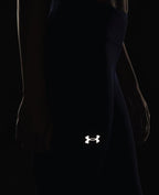 Women's UA Mileage Run Leggings Midnighth Navy/Halo Gray Reflective Small