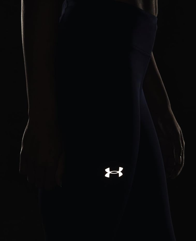 Women's UA Mileage Run Leggings Midnighth Navy/Halo Gray Reflective Small