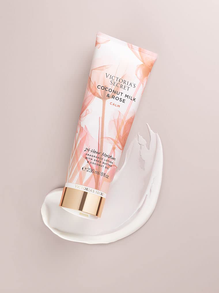 Victoria's Secret Body Fragrance Lotion, Coconut Milk & Rose - 8 fl oz