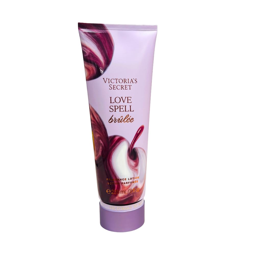 Victoria's Secret LOVE SPELL BRULEE Fragrance Mist & Lotion 2-piece Set - LIMITED Edition 2025 Fruity Gourmand Scent