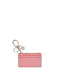 Victoria's Secret Classic Zipper Card Case Keychain Pink New