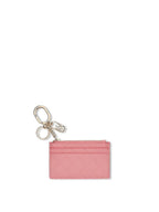 Victoria's Secret Classic Zipper Card Case Keychain Pink New