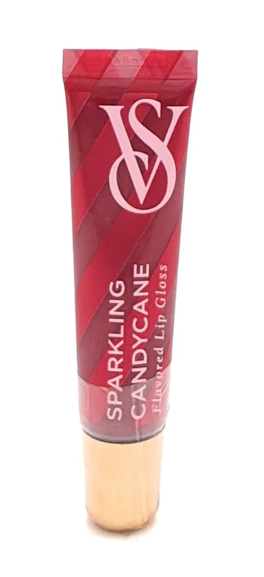 Victoria's Secret Flavored Lip Gloss Sparkling Candycane 0.46 Oz