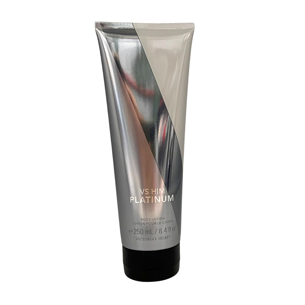 Victoria's Secret VS HIM PLATINUM Body Lotion for Men 8.4 fl oz – 2 pack