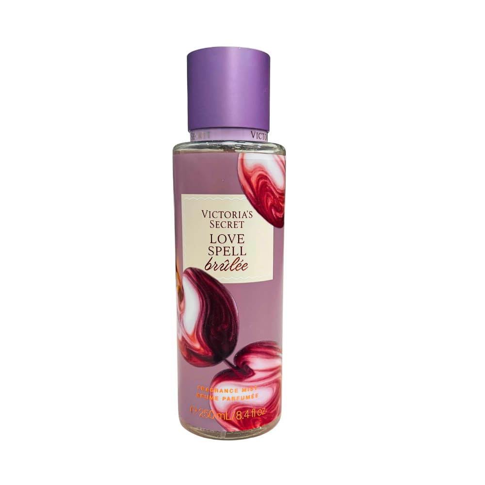 Victoria's Secret LOVE SPELL BRULEE Fragrance Mist & Lotion 2-piece Set - LIMITED Edition 2025 Fruity Gourmand Scent