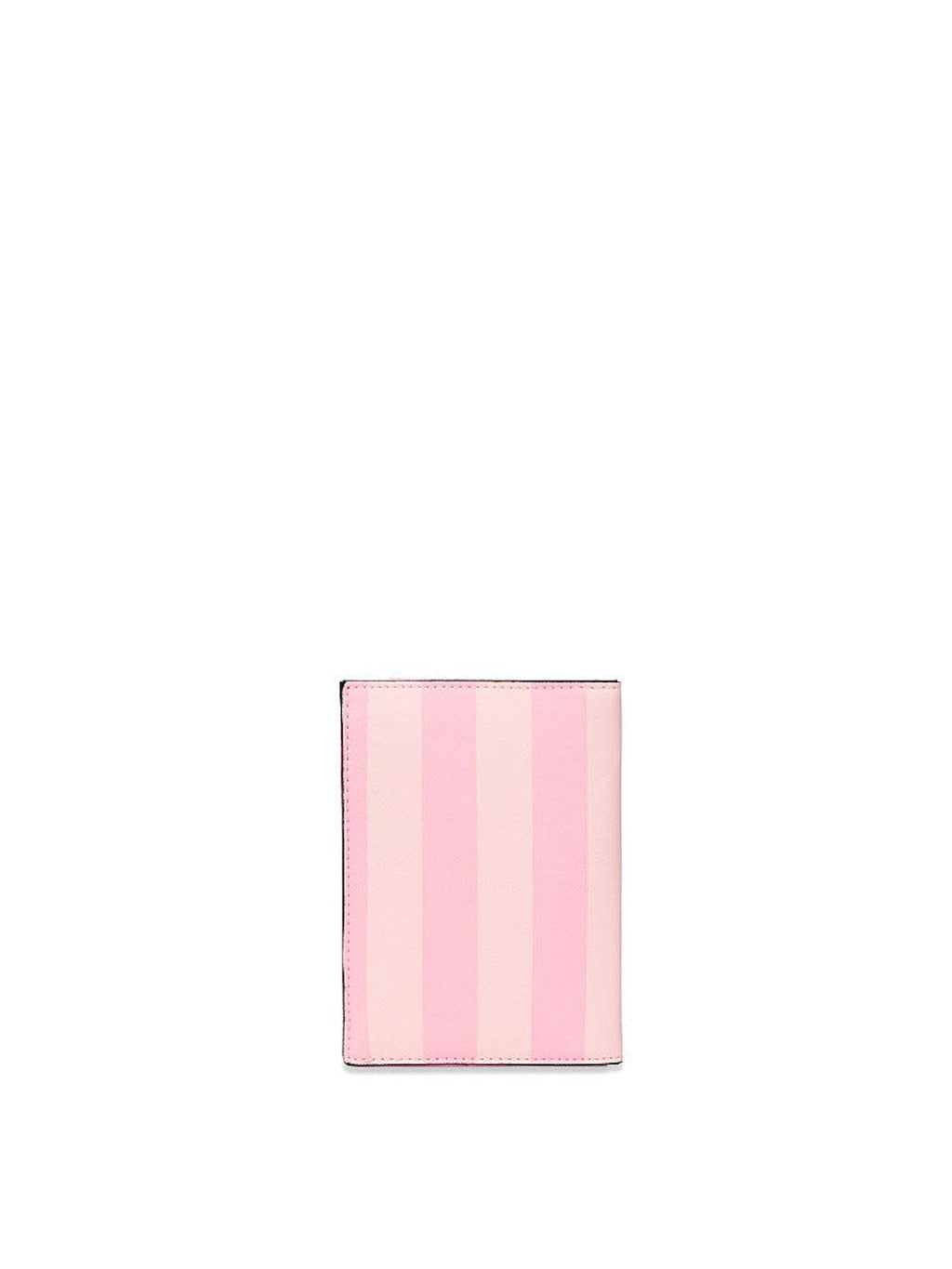 Victoria's Secret Pink Signature Stripe Passport Holder Wallet Card and ID Cases
