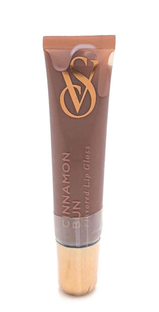 Victoria's Secret Flavored Lip Gloss Cinnamon Bun 0.46 Oz