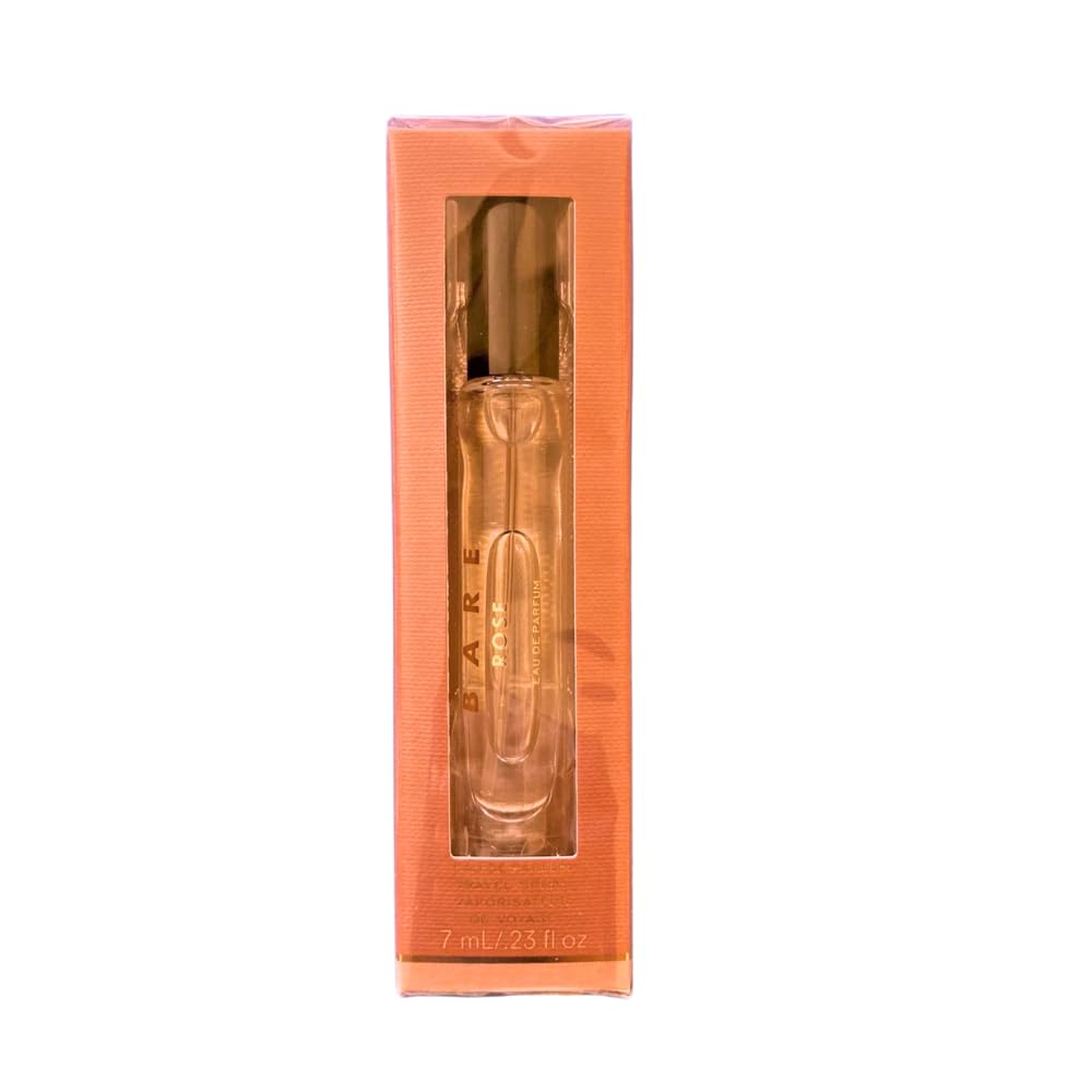 Victoria's Secret BARE ROSE Eau de Parfum Travel Spray, Notes of Pear Skin, Rosa Centifolia & Sheer Woods, Mini Perfumes for Women (0.23 oz)