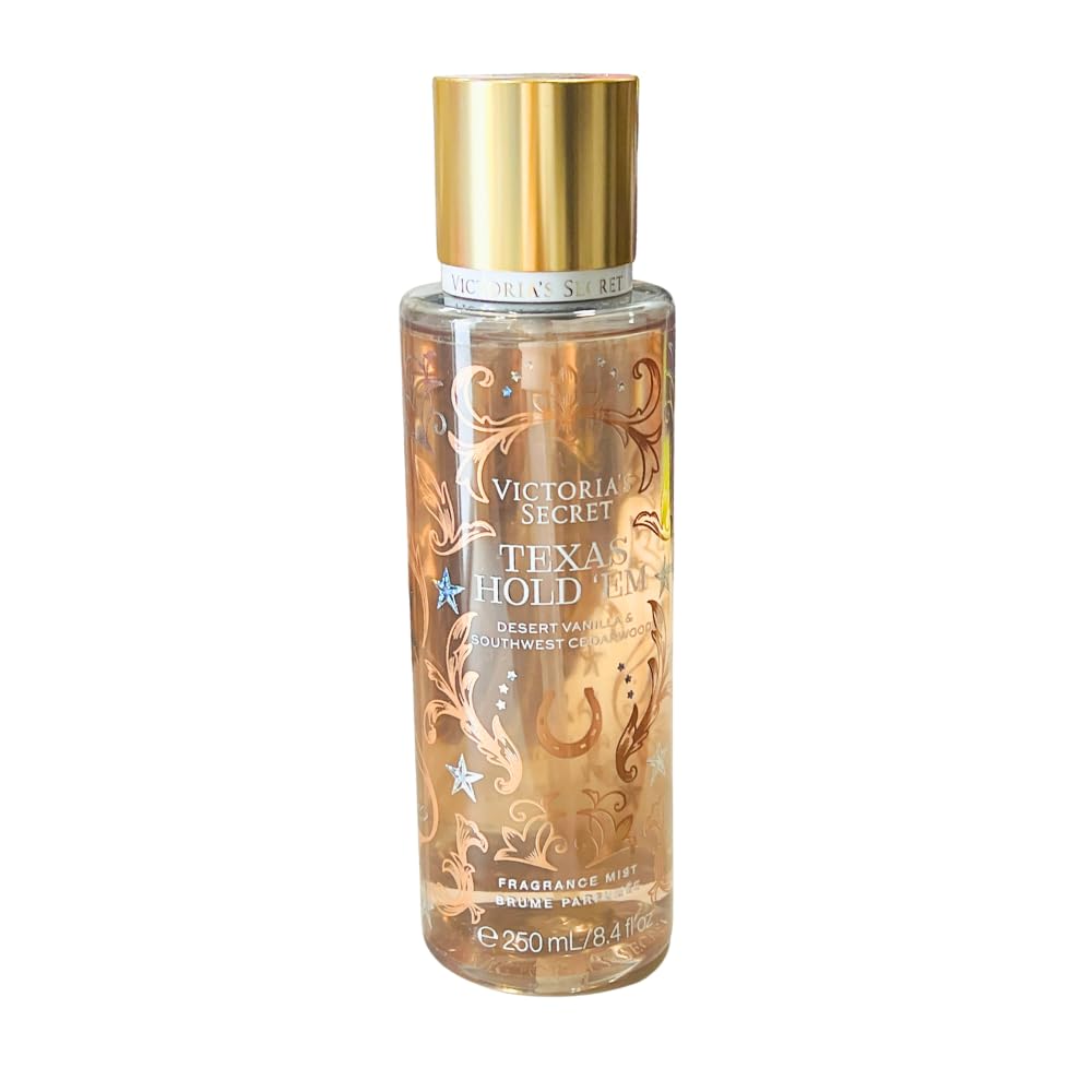 Victoria's Secret COWGIRL COLLECTION TEXAS HOLD 'EM Fragrance Mist for Women 8.4 fl oz – LIMITED EDITION