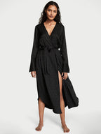 Victoria's Secret Icon Satin Long Robe, Women's Lingerie (XS-XXL)