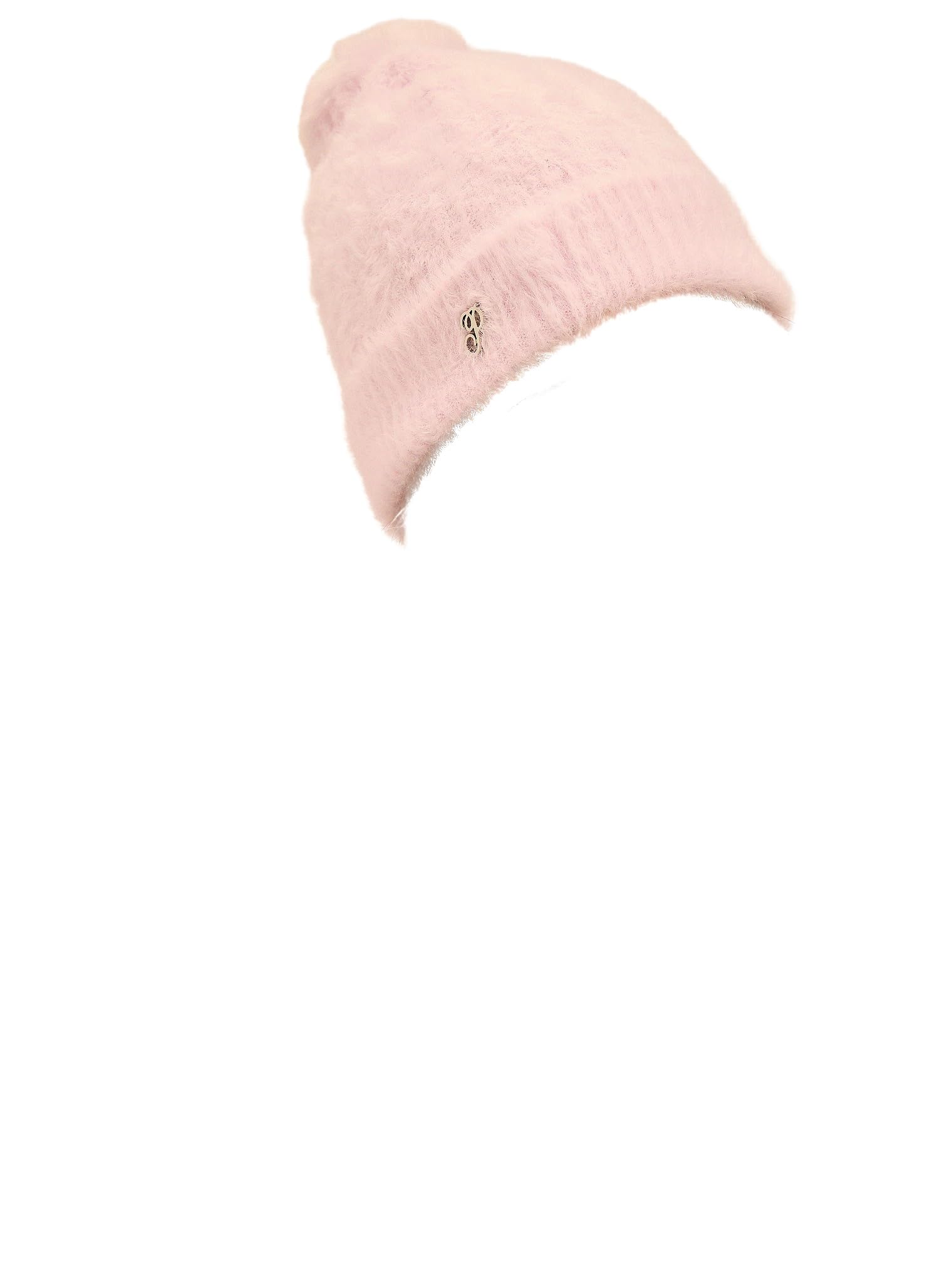 Victoria's Secret Pink Fuzzy Feels Pom Beanie Hat Pink One Size New