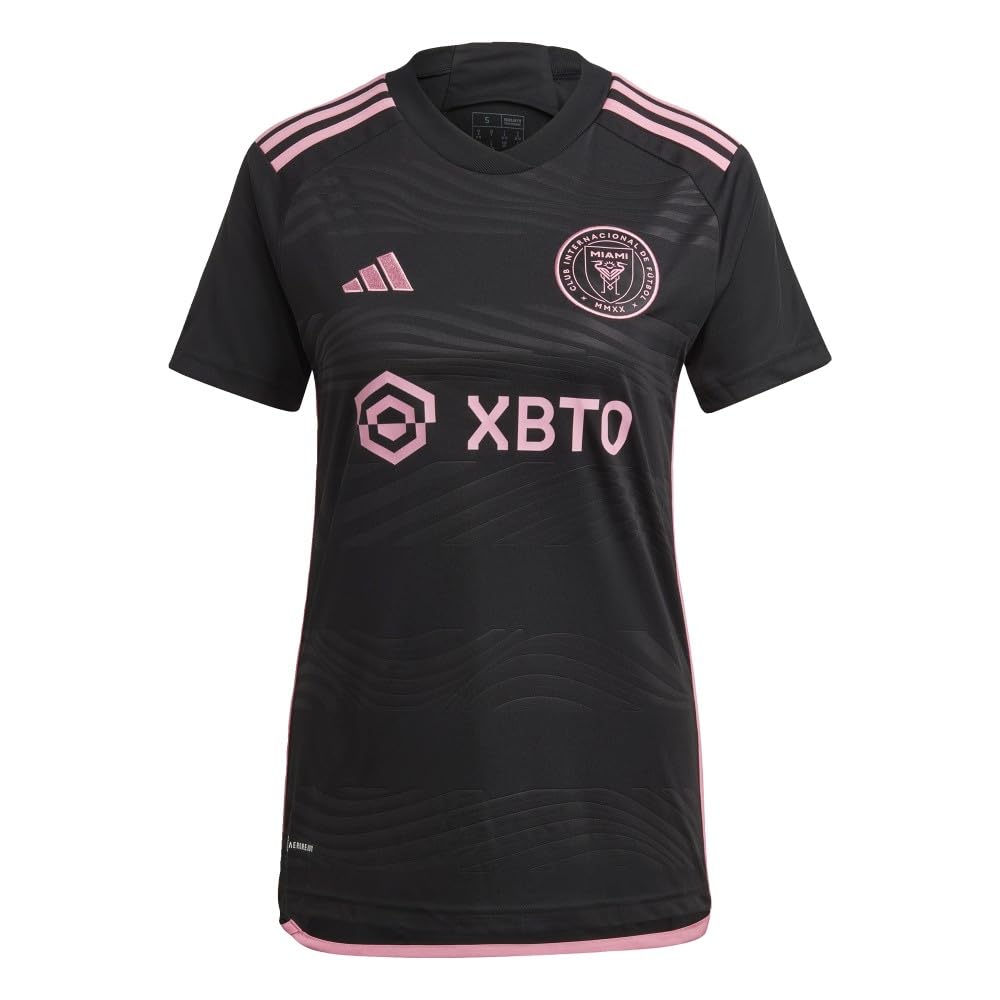 adidas Women's Soccer Inter Miami 23/24 Away Jersey - Stylish Design, AEROREADY Moisture-Wicking Fabric, Comfortable Fit (as1, Alpha, m, Regular, Regular)