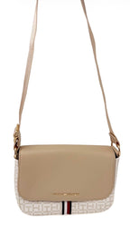 Tommy Hilfiger Women's Ruby II White Logo Crossbody