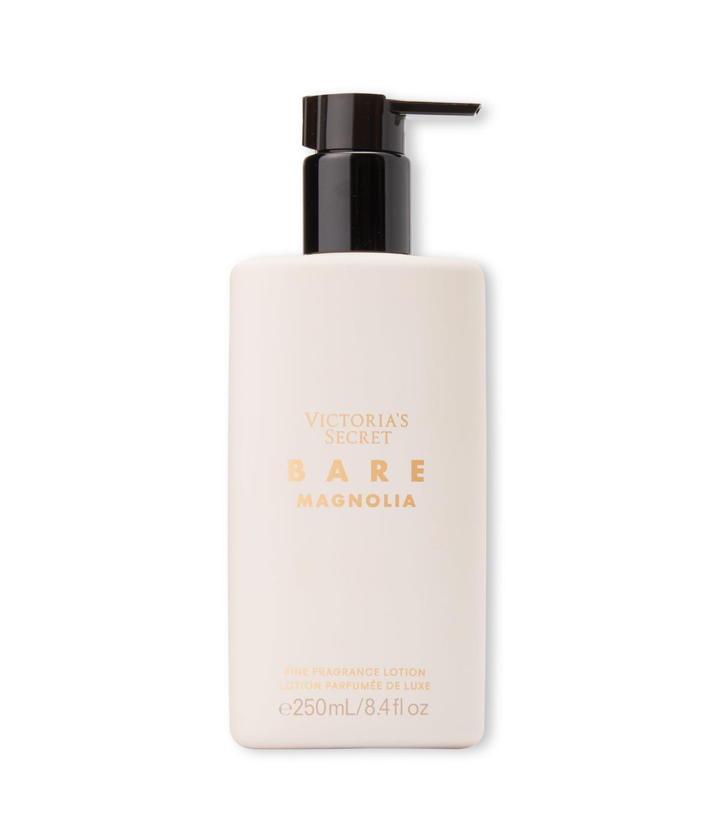 Victoria's Secret Bare Magnolia Fragrance Body Lotion, Notes of Orange Flower, Wood & Vanilla Musk (8.4 oz)