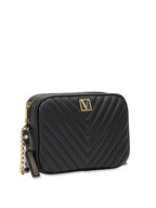 Victoria's Secret The Victoria Top Zip Crossbody Bag Black