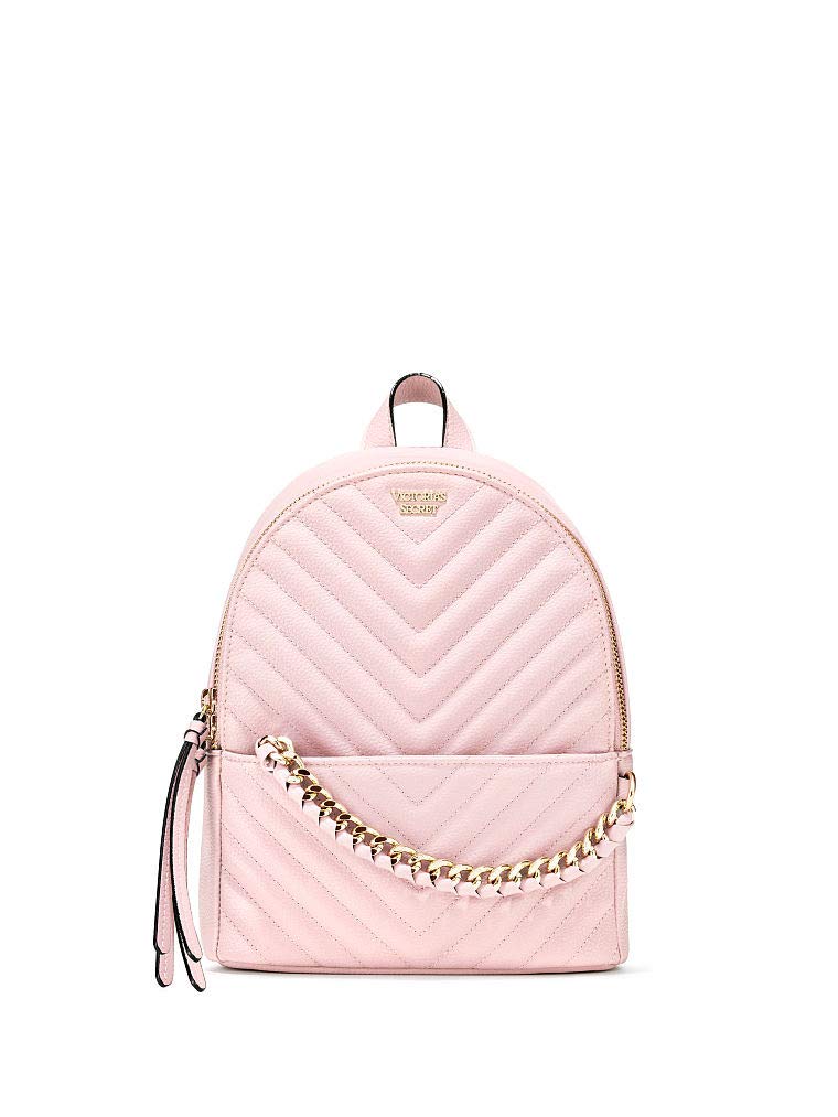 Victoria Secret Light Pink Small Backpack/Travel Bag Small - Zipper Front Pocket