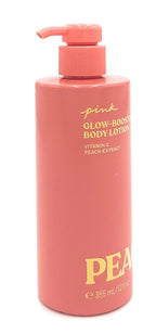 Victoria's Secret Pink Glow Boosting Body Lotion Peach 12 Fl Oz