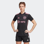 adidas Women's Soccer Inter Miami 23/24 Away Jersey - Stylish Design, AEROREADY Moisture-Wicking Fabric, Comfortable Fit (as1, Alpha, m, Regular, Regular)