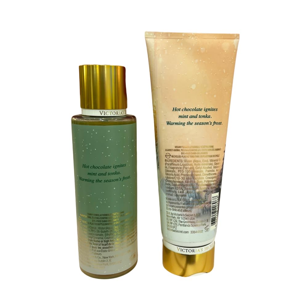 Victoria's Secret FROSTMELT Fragrance Mist & Lotion 2pc bundle for Women - Full Size