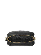 Victoria's Secret The Victoria Top Zip Crossbody Bag Black