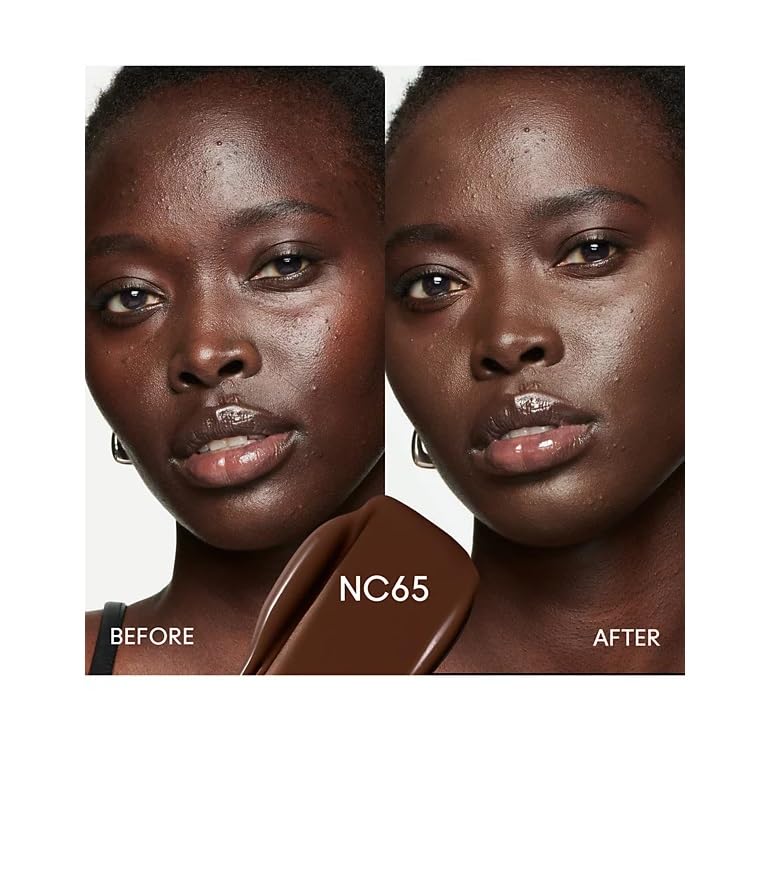 MAC Studio Fix Fluid SPF 15 24HR Matte Foundation + Oil Control, NC65, 1 Ounce