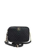 Victoria's Secret The Victoria Top Zip Crossbody Bag Black