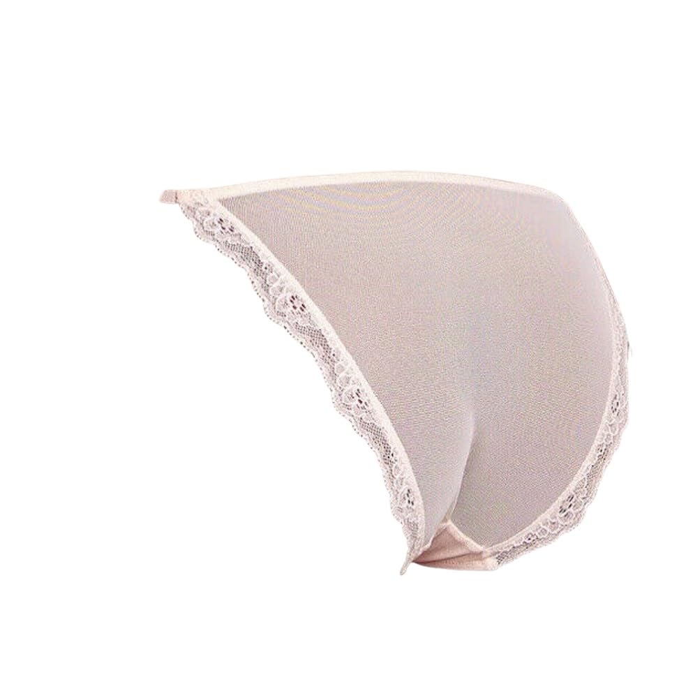 Victoria's Secret Rosebud Embroidery Mesh Bikini Panty Women's Size Medium Color Pink