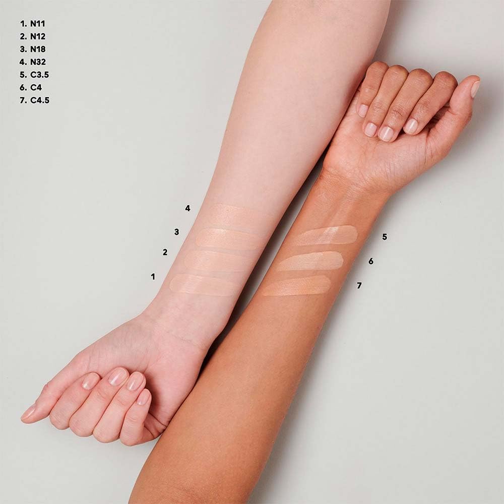 M.A.C Cosmetics Studio Radiance Serum-Powered Foundation - C4.5 (Tanned neutral beige with peach undertone for medium skin) - 1 fl oz / 30 mL