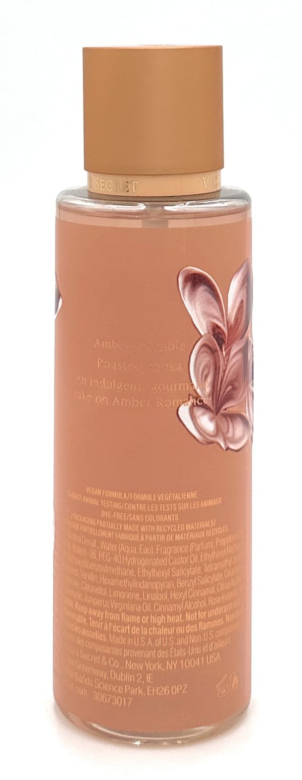 Victoria's Secret Fragrance Mist Amber Romance Brulee 8.4 Fl Oz