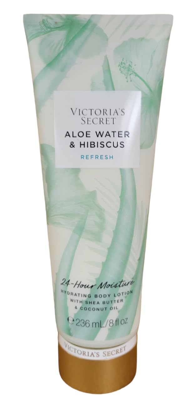Victorias Secret Lotion Aloe Water and Hibiscus 8 fluid ounces