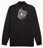 PUMA Men's Soccer Manchester City Year of The Dragon Jacket - Dragon Graphic, Comfort Fit, Made with Recycled Materia (US, Alpha, Small, Regular, Regular, Black)