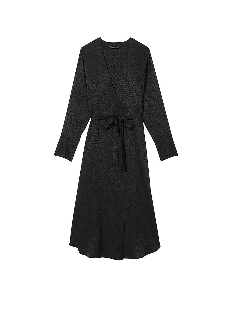 Victoria's Secret Icon Satin Long Robe, Women's Lingerie (XS-XXL)
