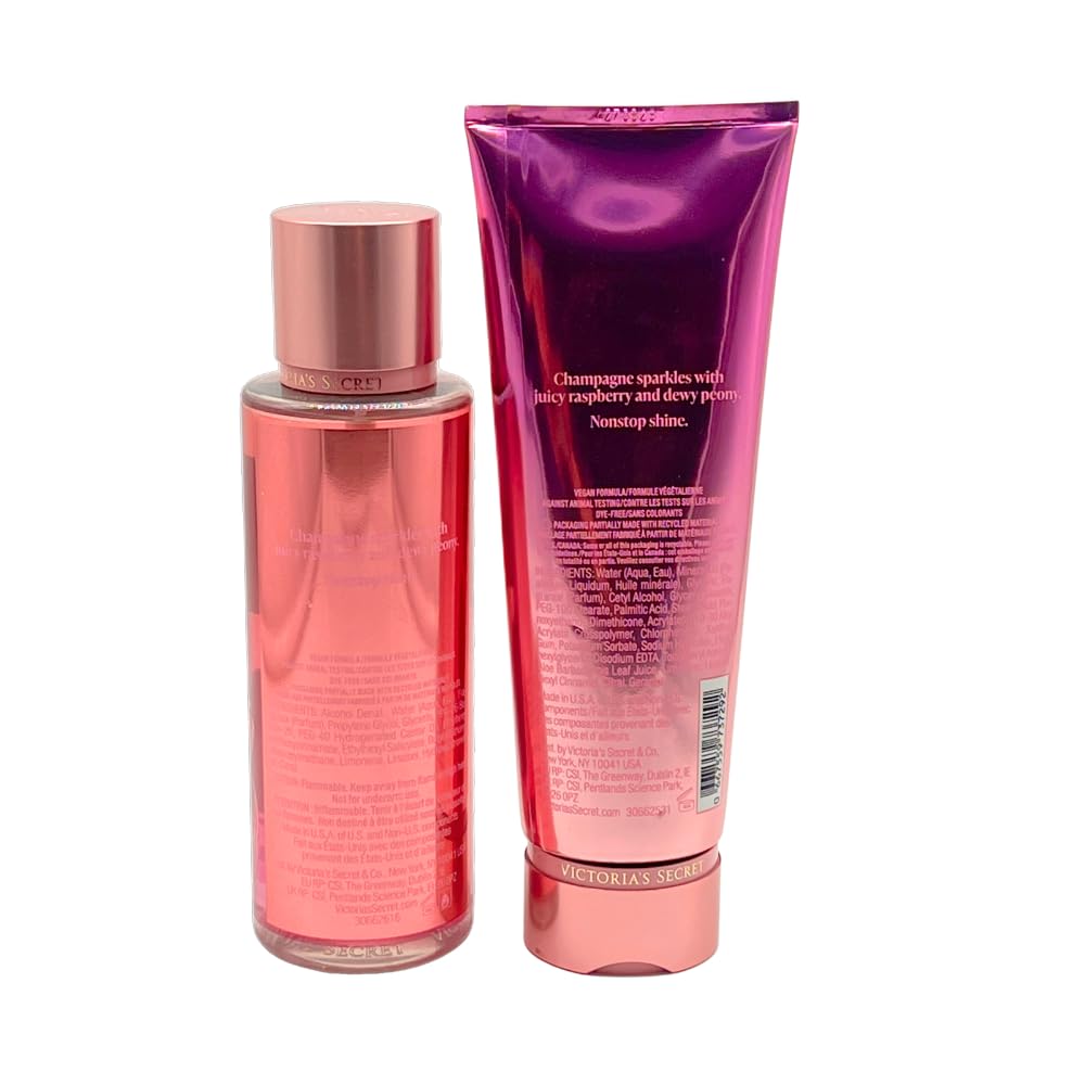 Victoria's Secret CHROME PEONY Fragrance Mist & Lotion 2-piece bundle for Women