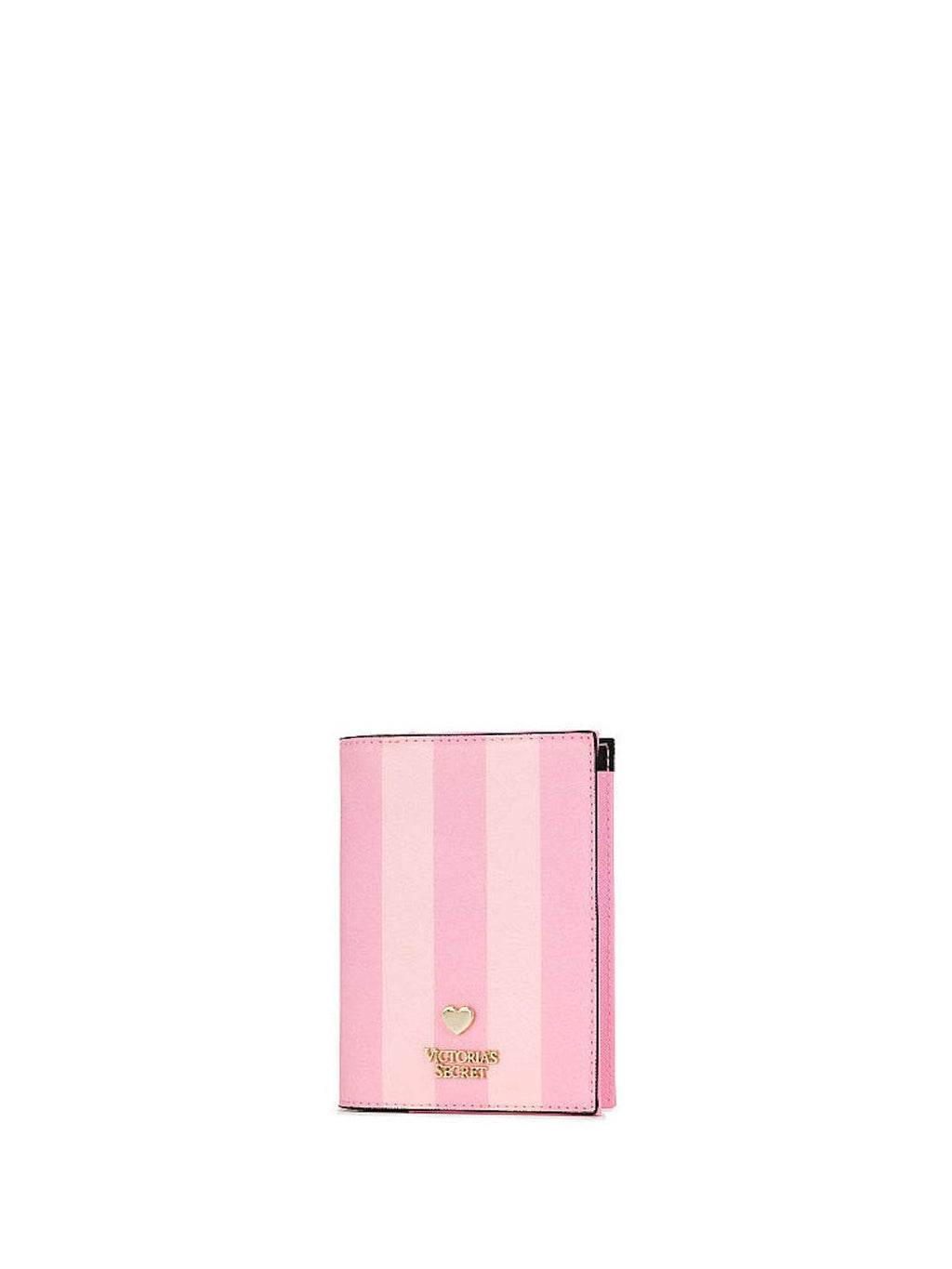 Victoria's Secret Pink Signature Stripe Passport Holder Wallet Card and ID Cases