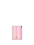 Victoria's Secret Pink Signature Stripe Passport Holder Wallet Card and ID Cases