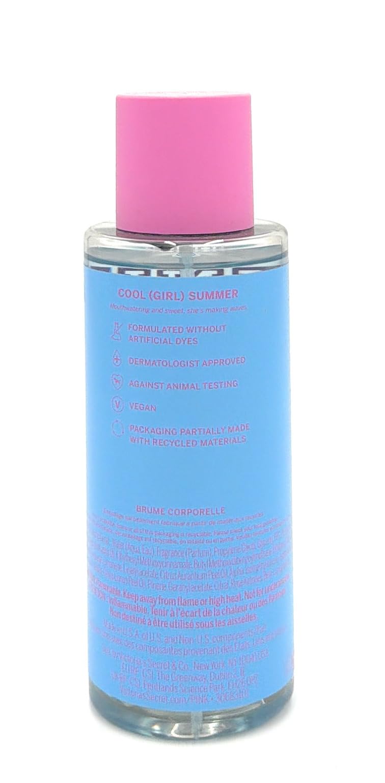 Victoria's Secret Pink Blue Crush Body Mist 8.4 Fl Oz
