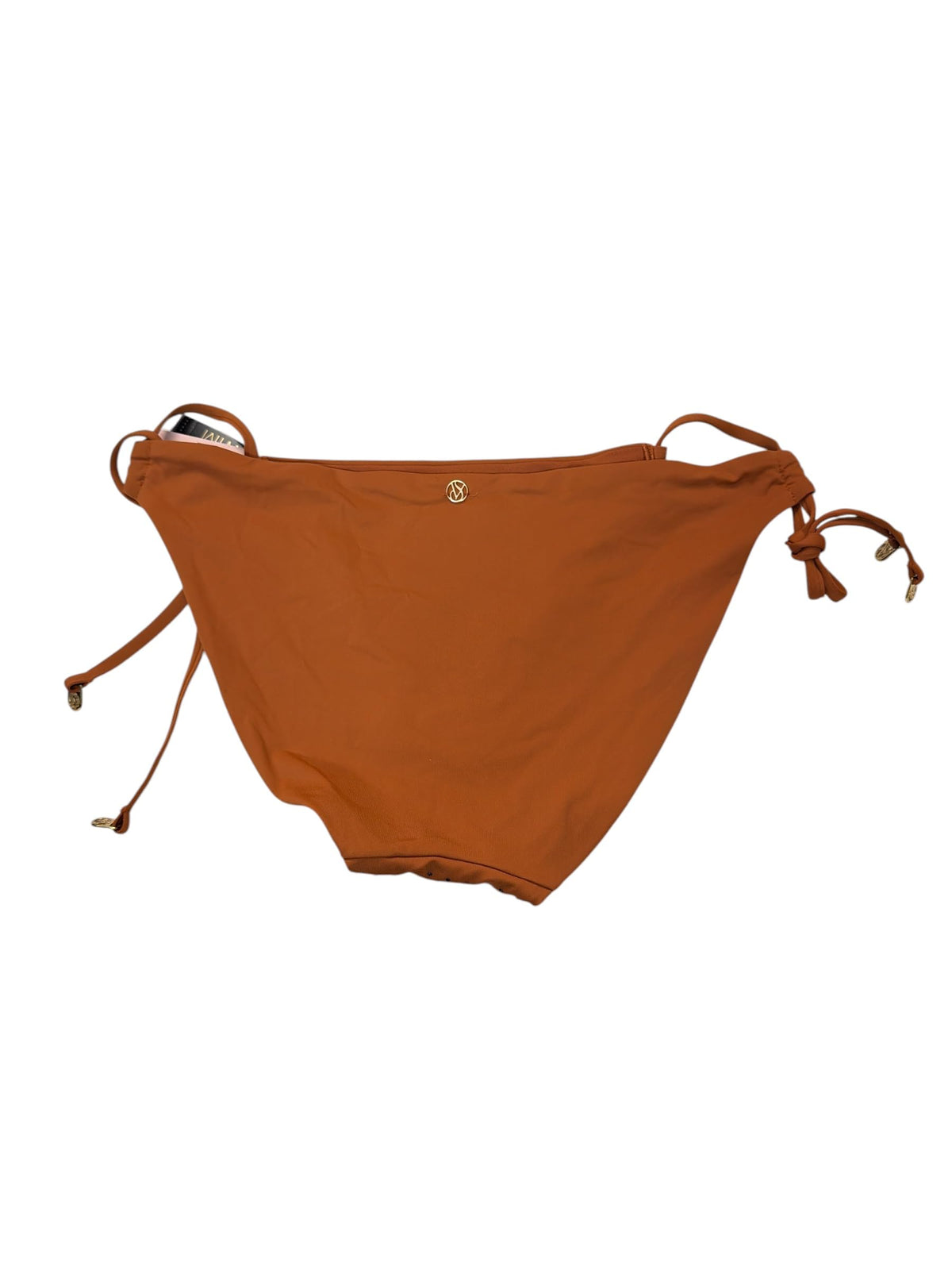 Victoria's Secret Shine Diamante Tie Side Bikini Bottom Cinnamon New