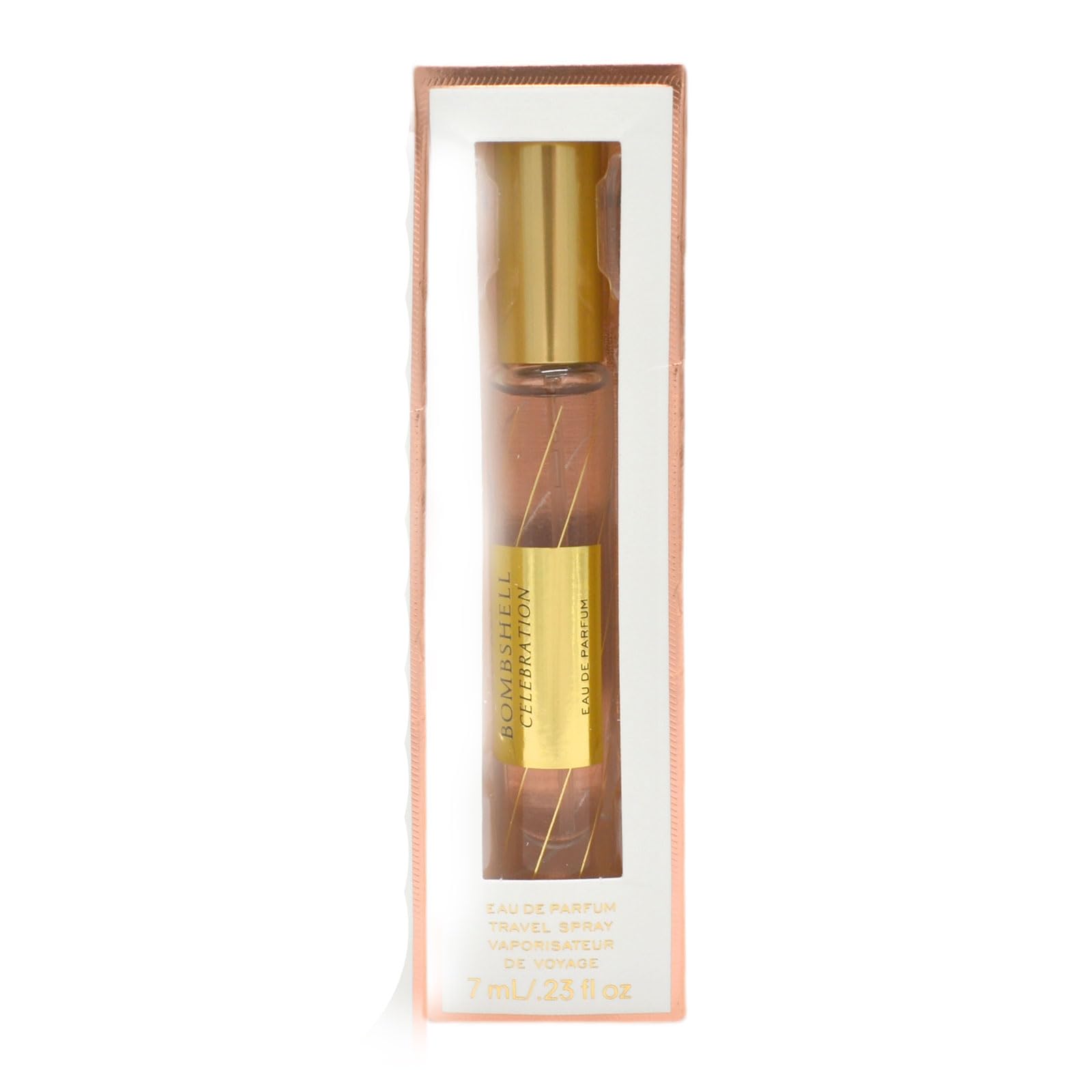 Victoria's Secret Bombshell Celebration Eau De Parfum Travel Spray 0.23 Fl Oz Mist