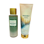 Victoria's Secret FROSTMELT Fragrance Mist & Lotion 2pc bundle for Women - Full Size