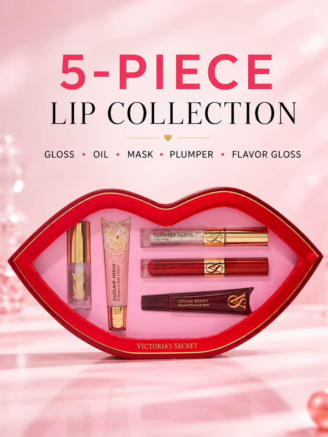 Victoria’s Secret Perfect Pout 5-Piece Lip Gift Set