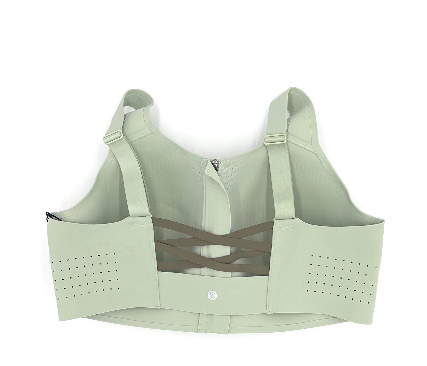 Victoria's Secret Featherweight Max Front Close Maximum Support Sports Bra Lime Green 34C