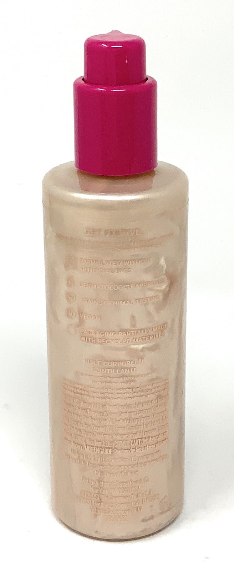 Victoria's Secret Pink MERRY POM Hightlighting Body Oil 8 fl oz