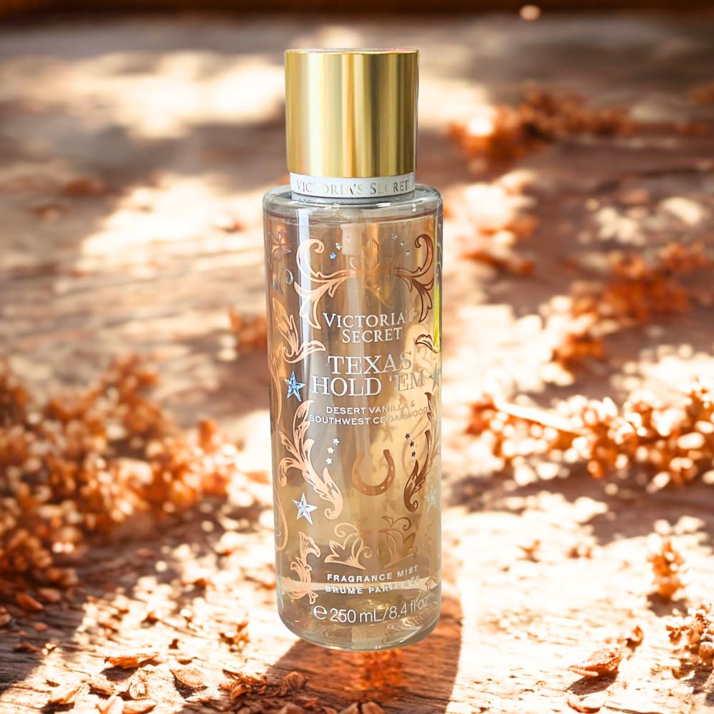 Victoria's Secret COWGIRL COLLECTION TEXAS HOLD 'EM Fragrance Mist for Women 8.4 fl oz – LIMITED EDITION