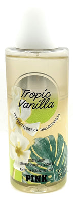 Victoria's Secret Pink Tropic Vanilla Fragrance Body Mist 8.4 fluid Ounce Spray