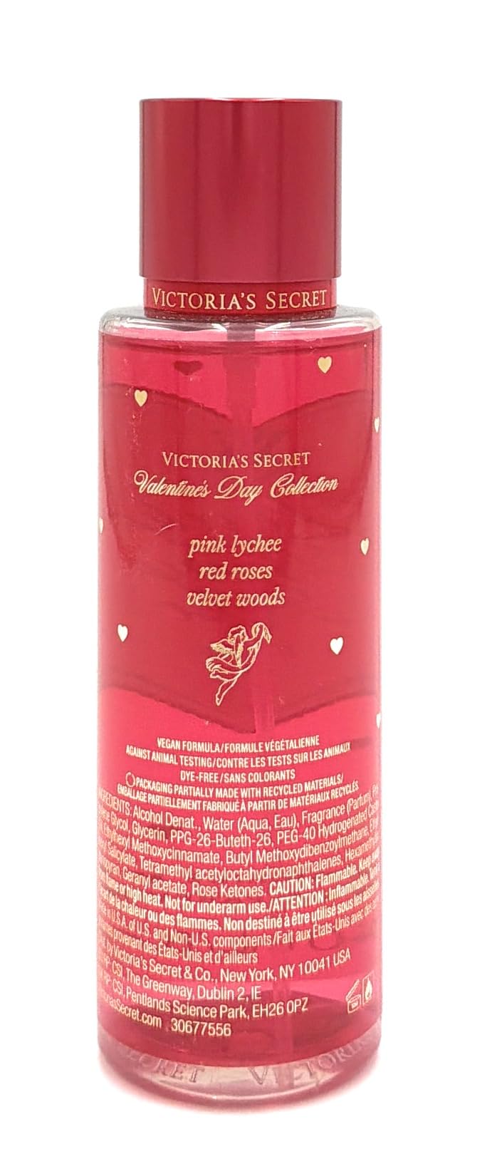 Victoria's Secret Fragrance Mist Lovely Berry Rose 8.4 Fl Oz